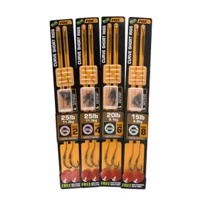 Piè di pagina Fox 25lb Curve Short Ready Rigs Gravelly Brown taille 2 image-0