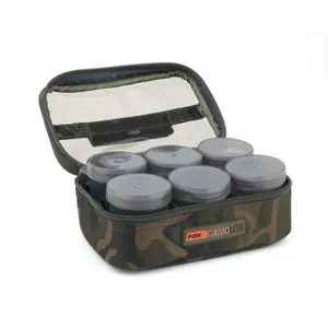 Storage case Fox Glug 8 Pot Case Camolite image-1