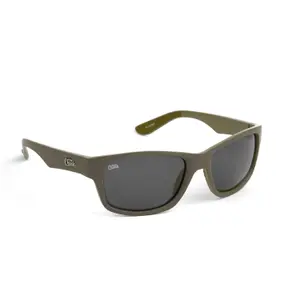 FoxKhaki Frame/Grey Lens Chunk Sunglasses image-0