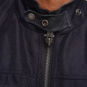 Cotton-mesh motorcycle jacket Helstons genesis image-3