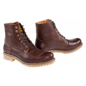 Botas de moto de couro anilina Helstons mountain image-1