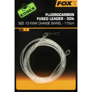 Fluorkohlenstoffdraht Fox Fused Leaders Kwik Change Edges taille 10 image-0