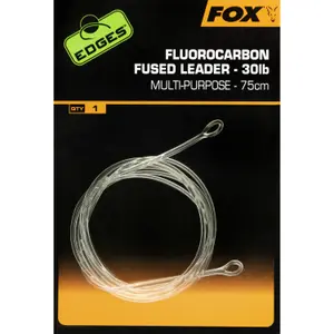 Fluorkohlenstoffdraht Fox Fused Leaders 75cm Edges image-0