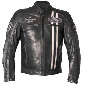 rag motorcycle leather jacket Helstons indy image-1
