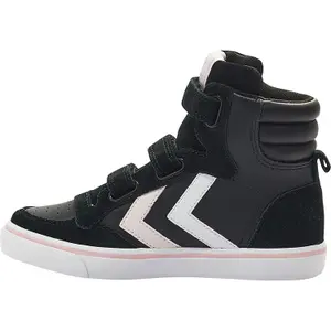 Children's high top sneakers Hummel Stadil leather image-3