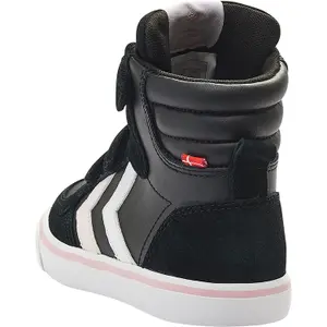 Children's high top sneakers Hummel Stadil leather image-4