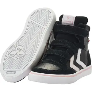 Children's high top sneakers Hummel Stadil leather image-6