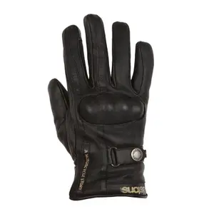 Guantes de invierno de cuero para mujer Helstons tinta image-1
