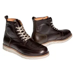 Aniline waxed motorcycle half-boots Helstons liberty image-2