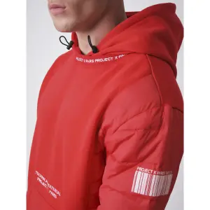 Hoodie met gewatteerde mouwen Project X Paris image-6