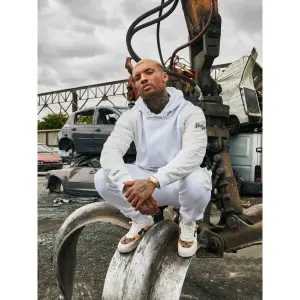 Hoodie met gewatteerde mouwen Project X Paris image-1