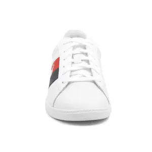 Entrenadores para niños Le Coq Sportif Courtclassic gs flag image-1