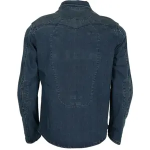 Chemise moto toile coton armalith Helstons vince image-1