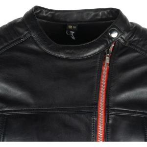 Chaqueta de moto de cuero suave para mujer Helstons cher image-4