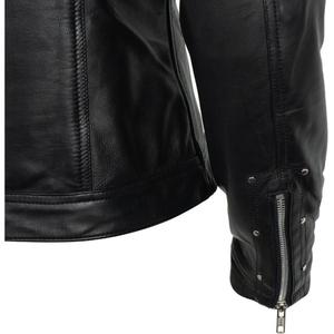 Chaqueta de moto de cuero suave para mujer Helstons cher image-5