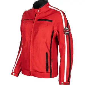 Blouson moto tissu mesh queen Helstons image-2