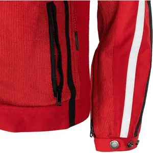 Blouson moto tissu mesh queen Helstons image-5