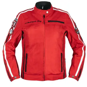 Blouson moto tissu mesh queen Helstons image-0