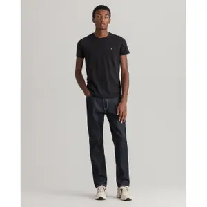 T-Shirt aus Baumwoll-Piqué Gant Fit image-1