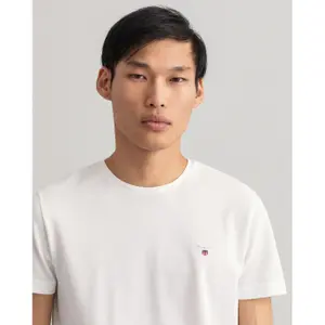 T-Shirt aus Baumwoll-Piqué Gant Fit image-3