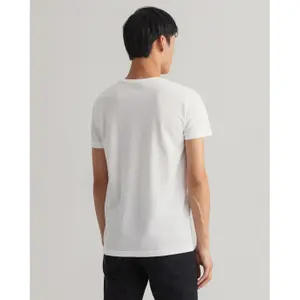 T-Shirt aus Baumwoll-Piqué Gant Fit image-2