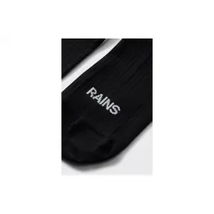Lot de 2 paires de chaussettes logo Rains image-3