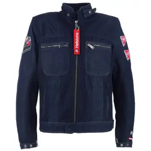 Motorcycle jean jacket Helstons Delta Air image-0