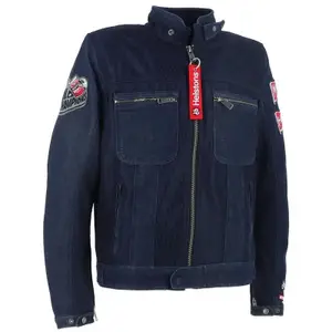 Motorcycle jean jacket Helstons Delta Air image-3