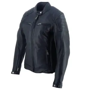 Leather jacket motorcycle woman Helstons Jody image-1