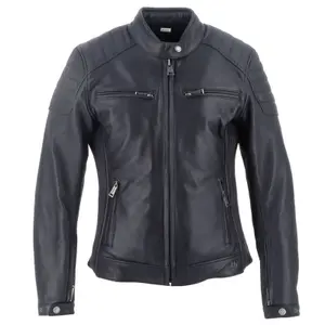 Leather jacket motorcycle woman Helstons Jody image-3