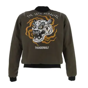 Canvas motorcycle jacket Helstons Tiger image-1