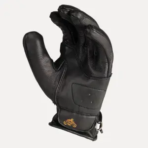 Summer leather motorcycle gloves Helstons Tiger image-3