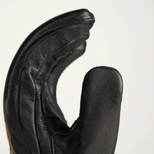 Summer leather motorcycle gloves Helstons Tiger image-6