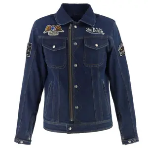 Motorcycle jean jacket Helstons VD - Westy image-0
