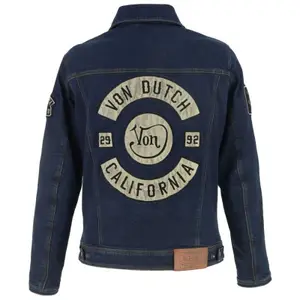 Motorcycle jean jacket Helstons VD - Westy image-2