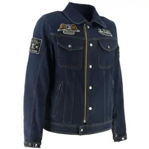 Motorcycle jean jacket Helstons VD - Westy image-3