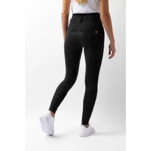 Women's full grip high waist riding pants Horze Tara image-2