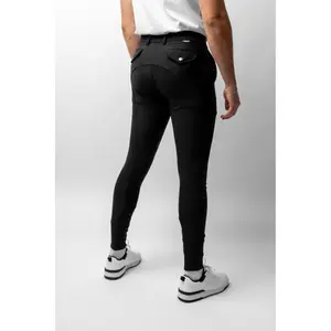 Pantalón equitación con cintas de silicona Horze Grand Prix image-3