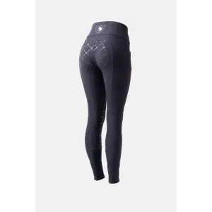 Women's full grip and high waist riding pants Horze Désirée image-1
