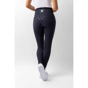 Women's full grip and high waist riding pants Horze Désirée image-2
