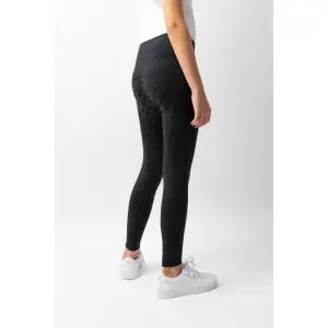 Girls' full grip riding leggings Horze Gillian image-2