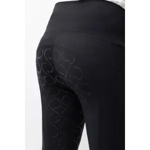 Girls' full grip riding leggings Horze Gillian image-4