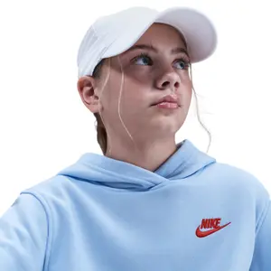 Felpa con cappuccio per bambini Nike Club Fleece image-4