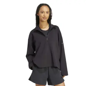 Sweatshirt til kvinder adidas All Szn SL QZ image-2