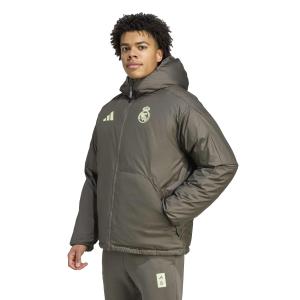 Kurtka pikowana z kapturem Real Madrid Seasonal 2025/26 image-1