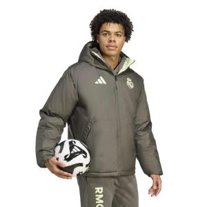 Kurtka pikowana z kapturem Real Madrid Seasonal 2025/26 image-3