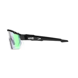 Brille mit grün-irisierendem Schirm photochromatische Kategorie 1 bis 3 AZR Kromic Pro Race Rx image-3