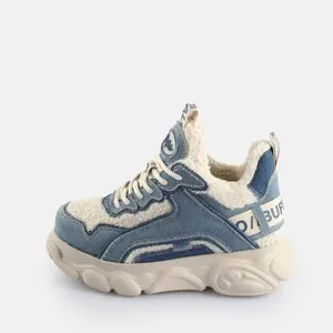 Træningssko til kvinder Buffalo CLD Chai Warm - Vegan Denim/Fur image-1