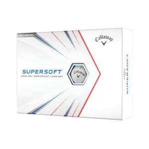 Bolas de golfe Callaway Supersoft Max 2021 (x12)