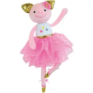 Musical stuffed hippo and pig Jemini Opera image-0